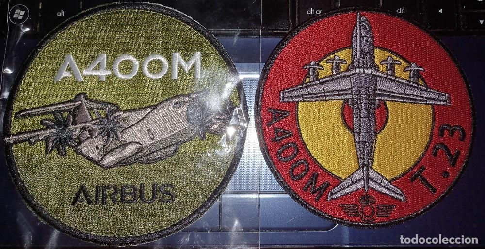 Militaria: LOTE X2 PARCHES EJERCITO AIRE AIRBUS A400M ATLAS NUEVOS