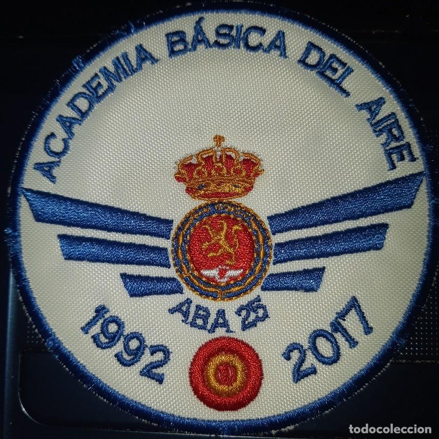 Militaria: PARCHE EJERCITO AIRE 25&ordm; ANIVERSARIO ACADEMIA BASICA AIRE NUEVO