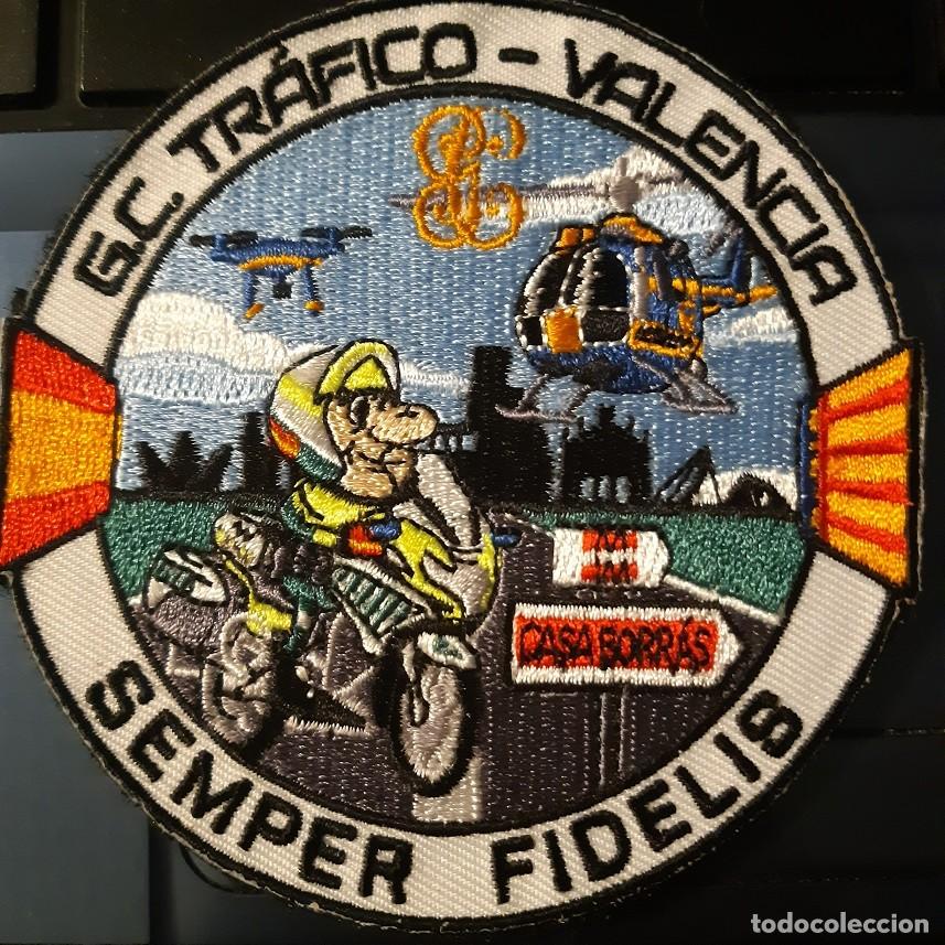 Militaria: PARCHE GUARDIA CIVIL TRAFICO VALENCIA NUEVO