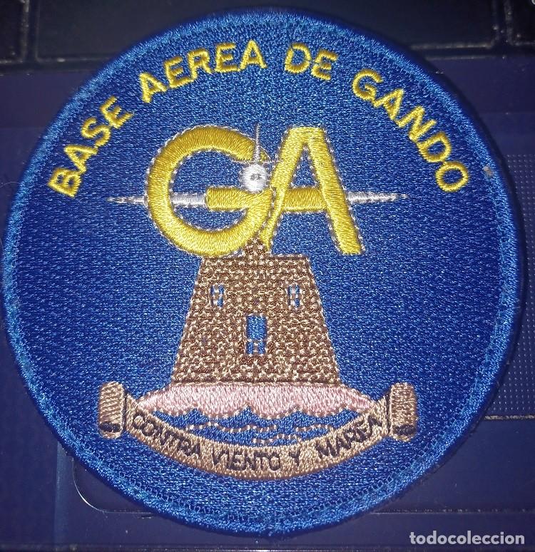 Militaria: PARCHE EJERCITO AIRE BASE AEREA GANDO CANARIAS NUEVO