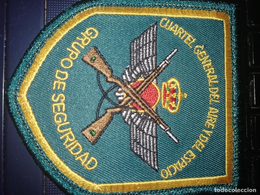 Militaria: PARCHE EJERCITO AIRE Y ESPACIO GRUPO SEGURIDAD NUEVO