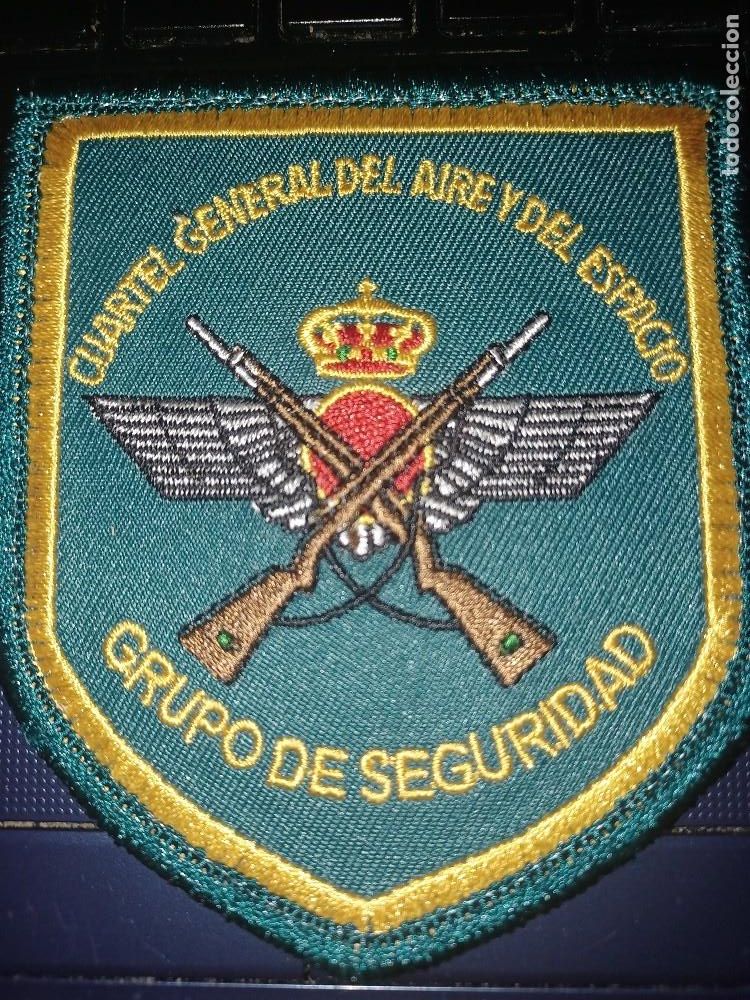 Militaria: PARCHE EJERCITO AIRE Y ESPACIO GRUPO SEGURIDAD NUEVO
