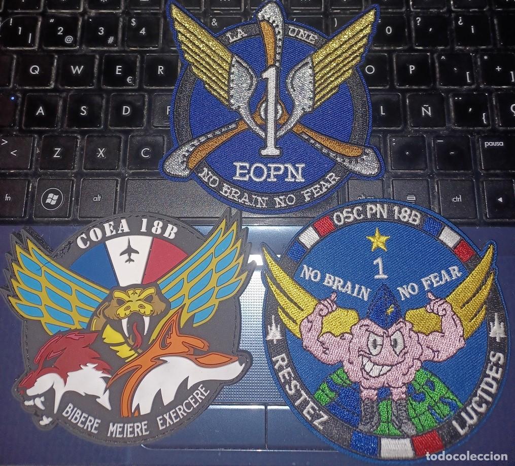Militaria: LOTE X3 PARCHES EJERCITO AIRE FRANCIA NUEVOS