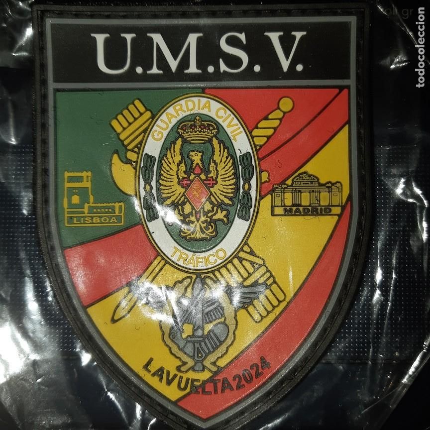 Militaria: PARCHE GUARDIA CIVIL UMSV LA VUELTA 2024 NUEVO