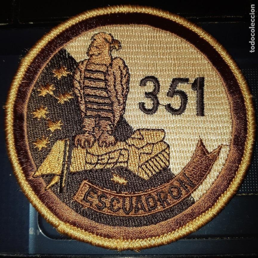 Militaria: PARCHE EJERCITO AIRE ALA 35 SQN 352 NUEVO