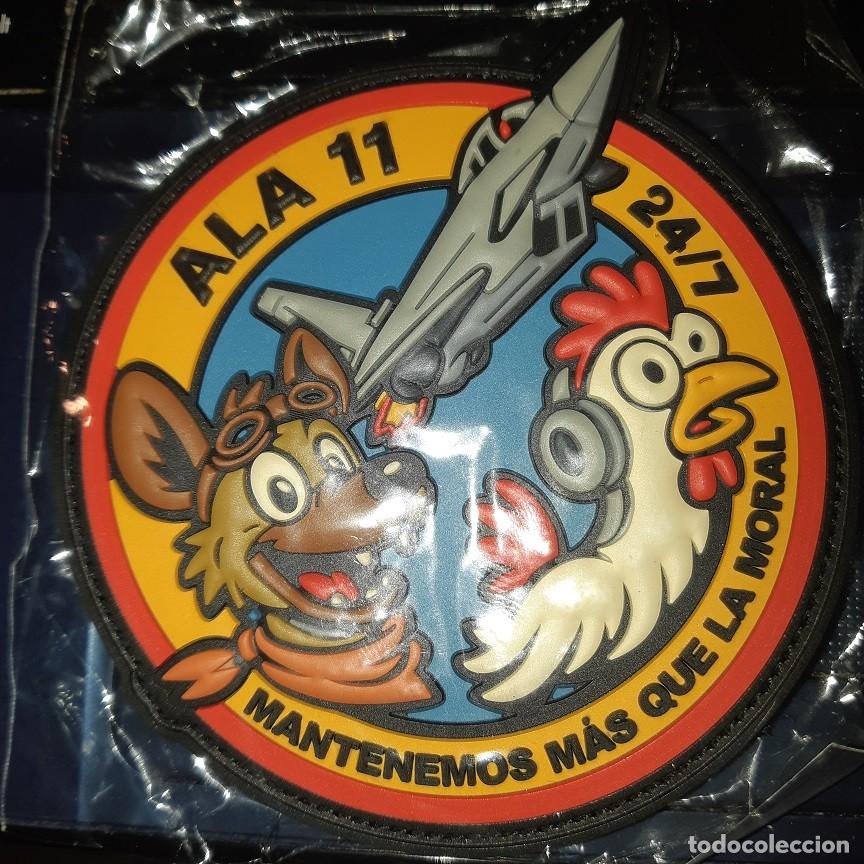 Militaria: PARCHE ALA 11 EUROFIGHTER 24/7 NUEVO