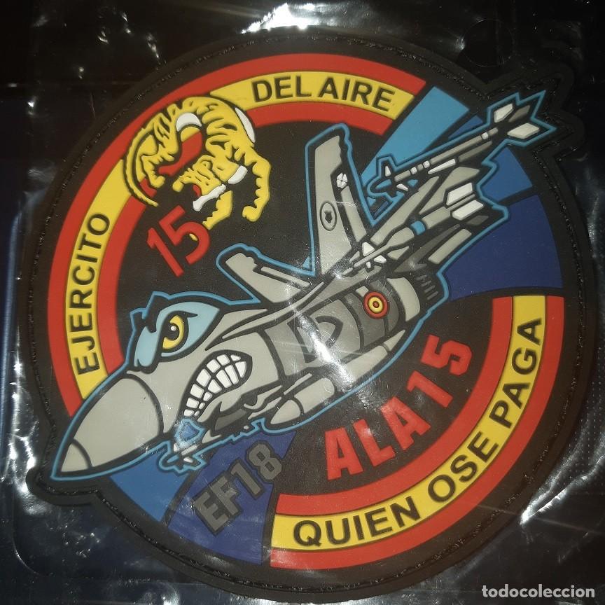 Militaria: PARCHE EJERCITO AIRE ALA 15 F-18 HORNET NUEVO