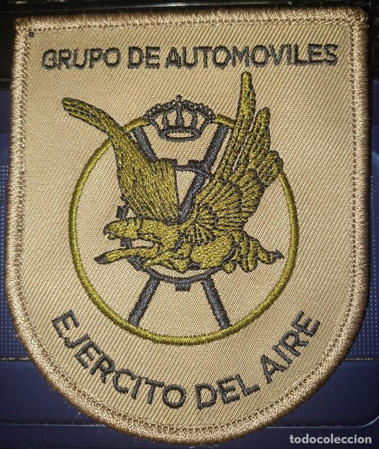 Militaria: PARCHE EJERCITO AIRE GRUPO AUTOMOVILES NUEVO