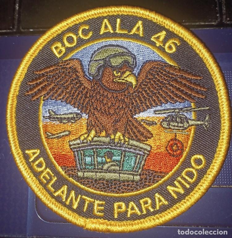 Militaria: PARCHE EJERCITO AIRE ALA 46 BOC NUEVO