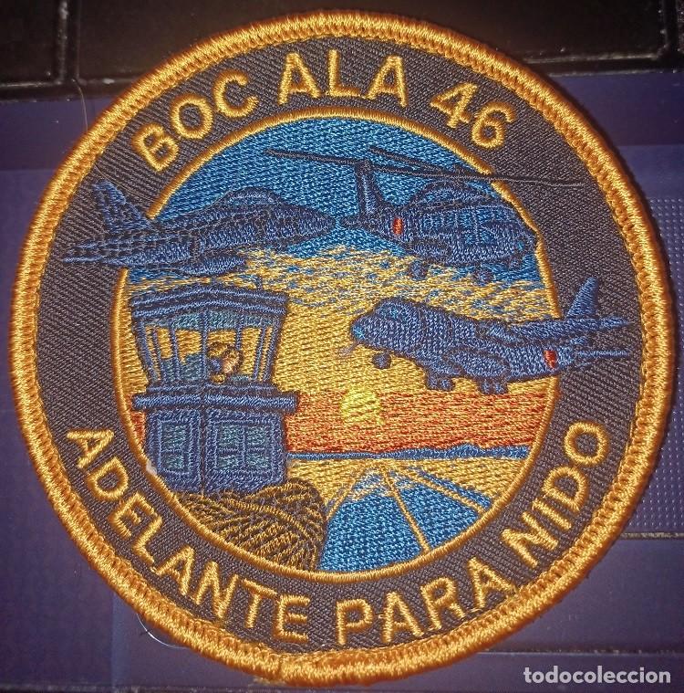 Militaria: PARCHE EJERCITO AIRE ALA 46 BOC NUEVO