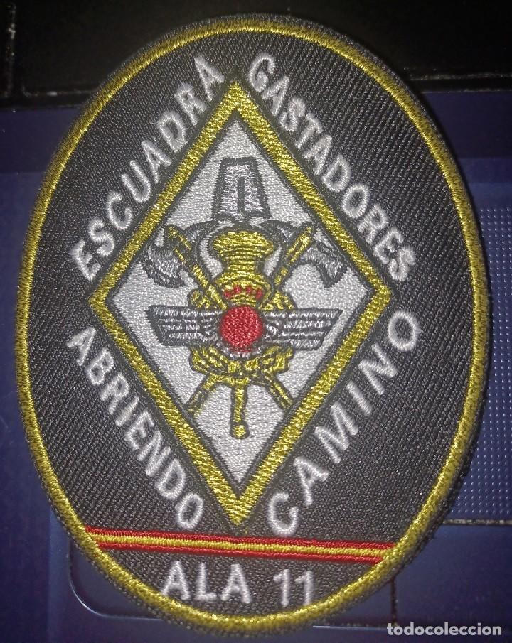 Militaria: PARCHE EJERCITO AIRE ALA 11 GASTADORES NUEVO
