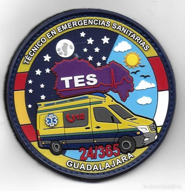 Militaria: parche EMERGENCIAS GUADALAJARA TES 112 AMBULANCIA