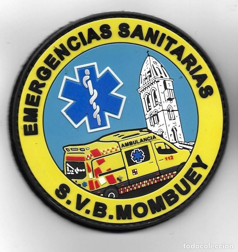 Militaria: parche EMERGENCIAS SANITARIAS SVB MOMBUEY AMBULANCIA