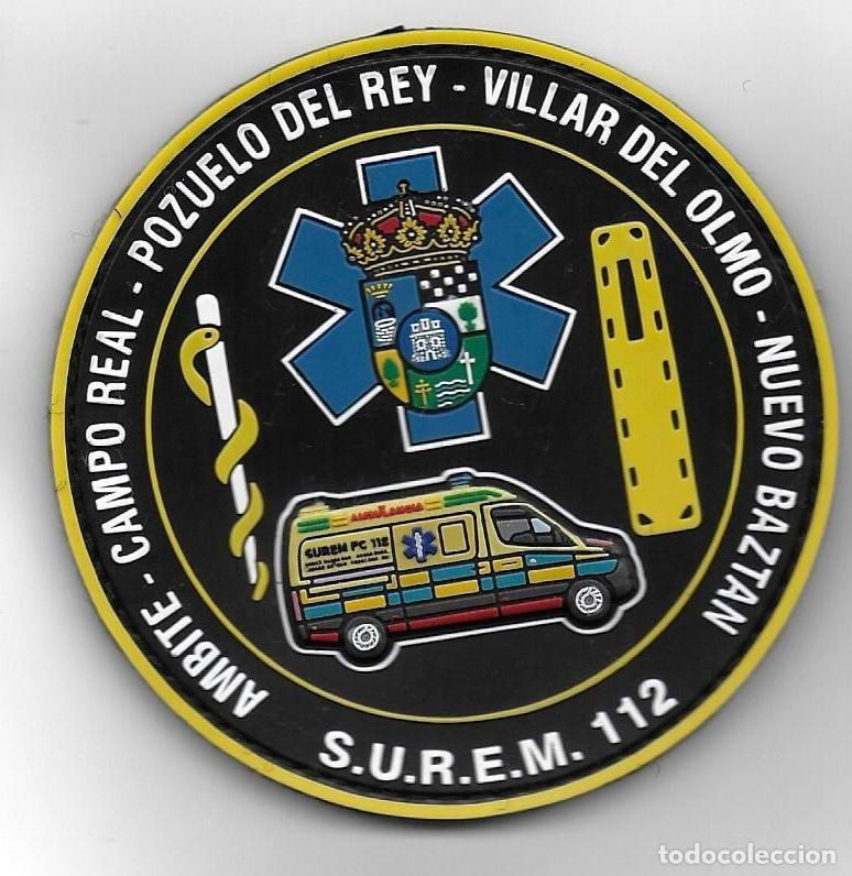 Militaria: parche EMERGENCIAS SANITARIAS SUREM 112 AMBULANCIA