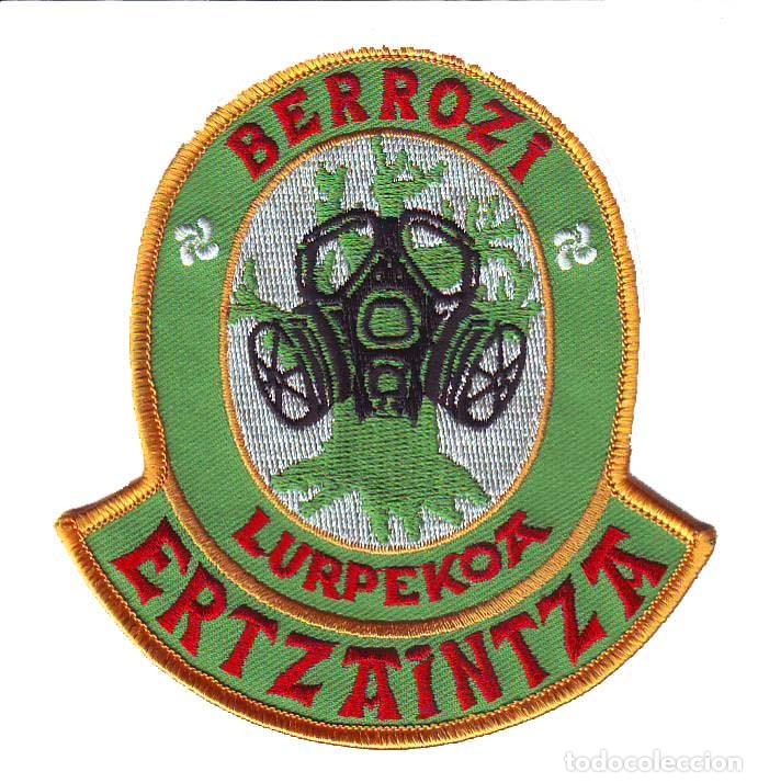 Militaria: parche POLICIA ERTZAINTZA BERROZI