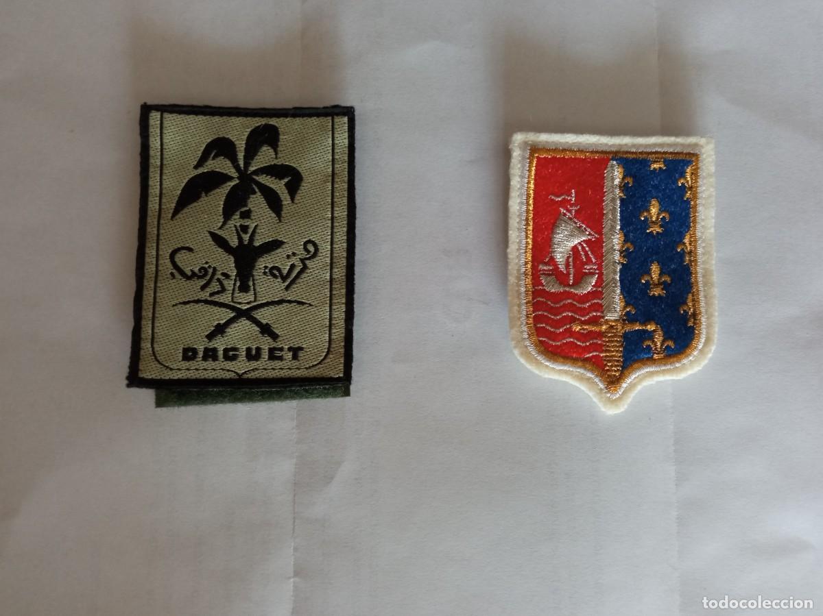 Militaria: Parche militar franc&eacute;s de la Operaci&oacute;n Daguet - Guerra del Golfo y del Comando Militar de &Icirc;le-de-Fra