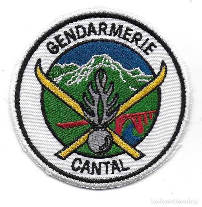 Militaria: parche POLICIA FRANCIA RESCATE EN MONTA&Ntilde;A CANTAL