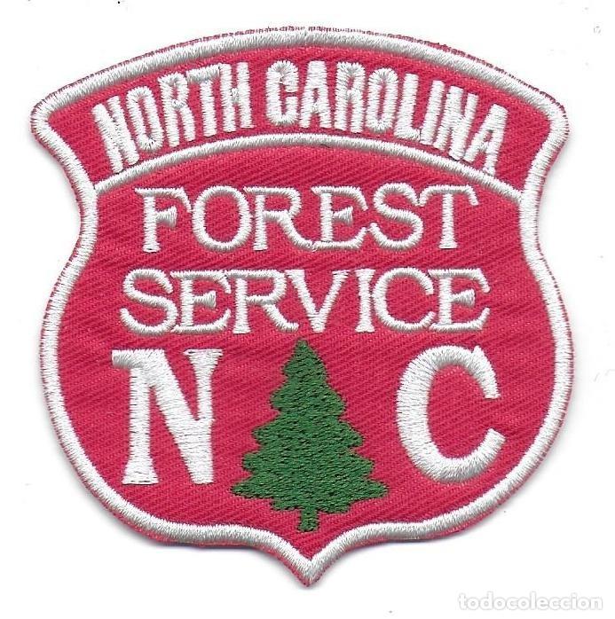 Militaria: parche USA SERVICIO FORESTAL CAROLINA DEL NORTE