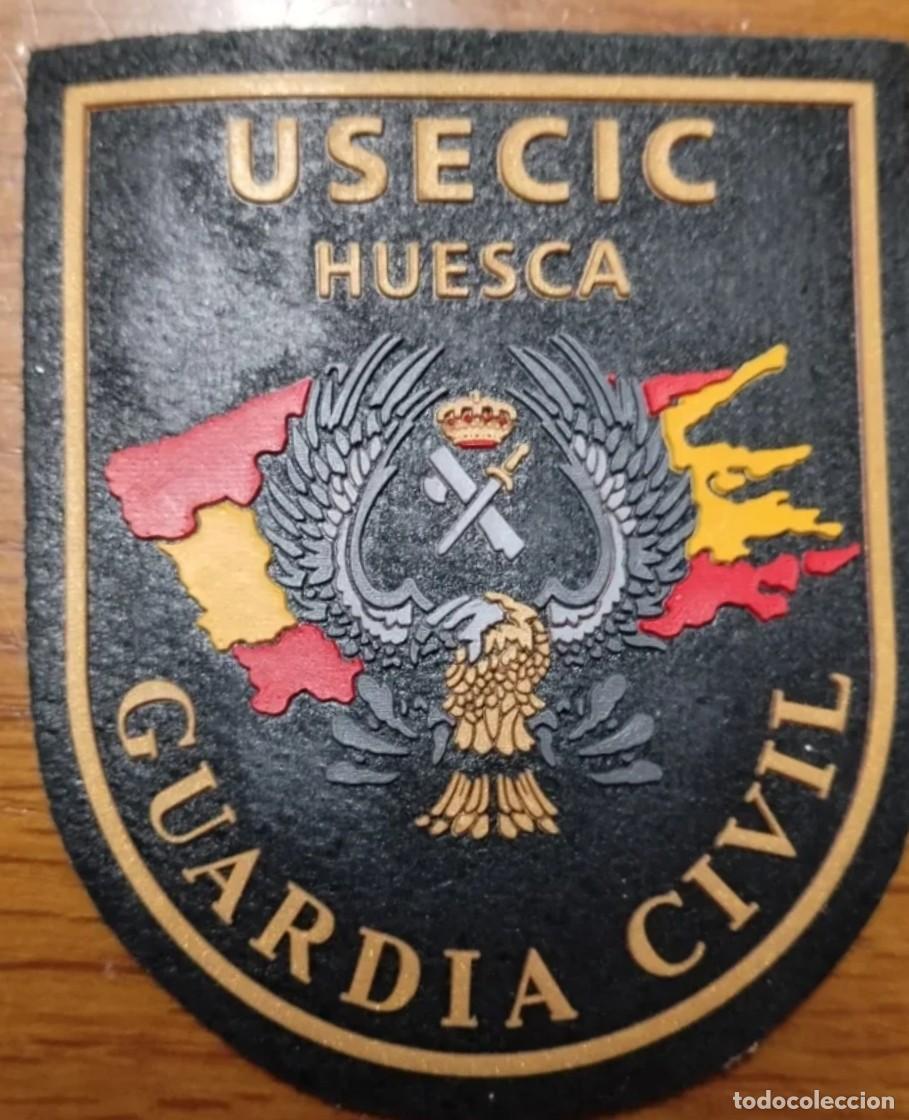 Militaria: Parche Guardia Civil USECIC de Huesca
