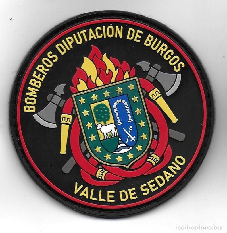 Militaria: parche BOMBEROS VALLE DE SEDANO