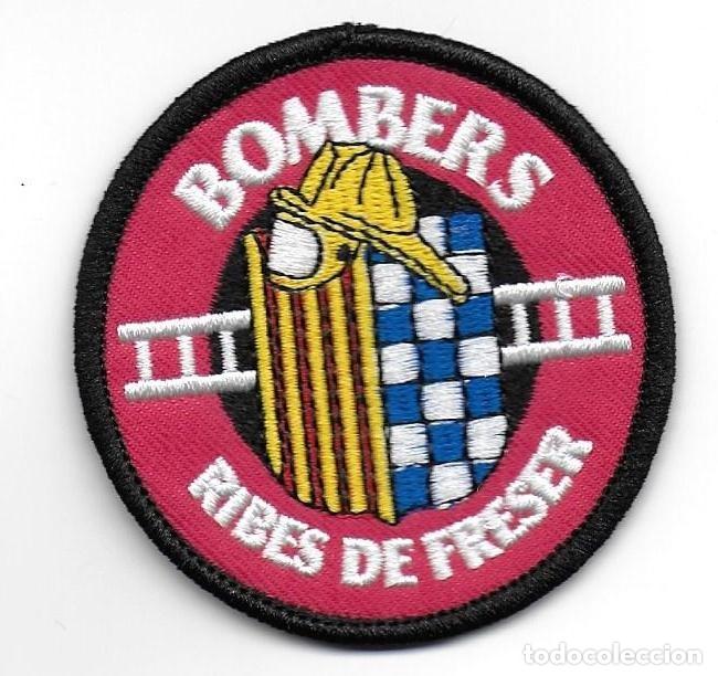 Militaria: parche BOMBEROS RIBES DE FRESER