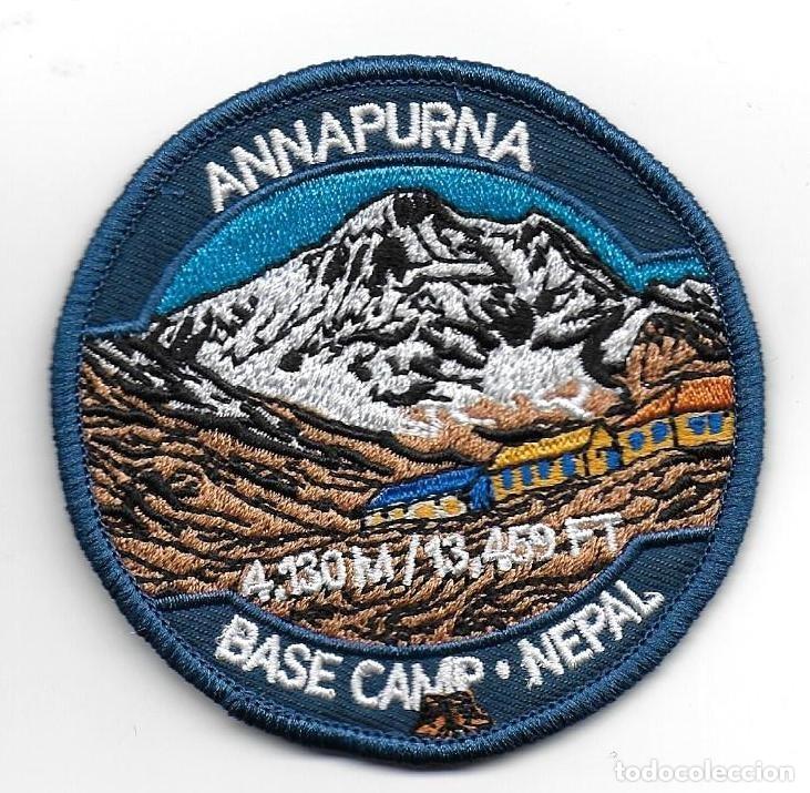 Militaria: parche MONTA&Ntilde;A ANNAPURNA BASE CAMP NEPAL