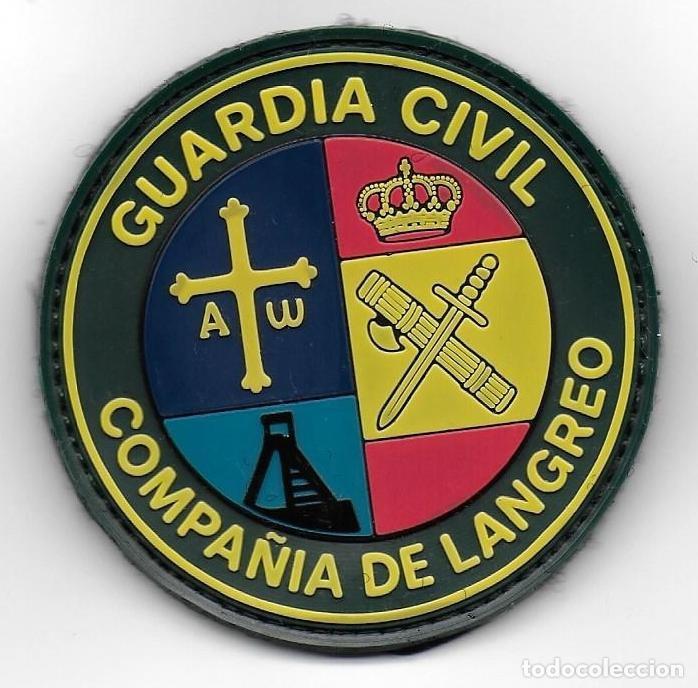 Militaria: parche POLICIA GUARDIA CIVIL COMPA&Ntilde;IA DE LANGREO