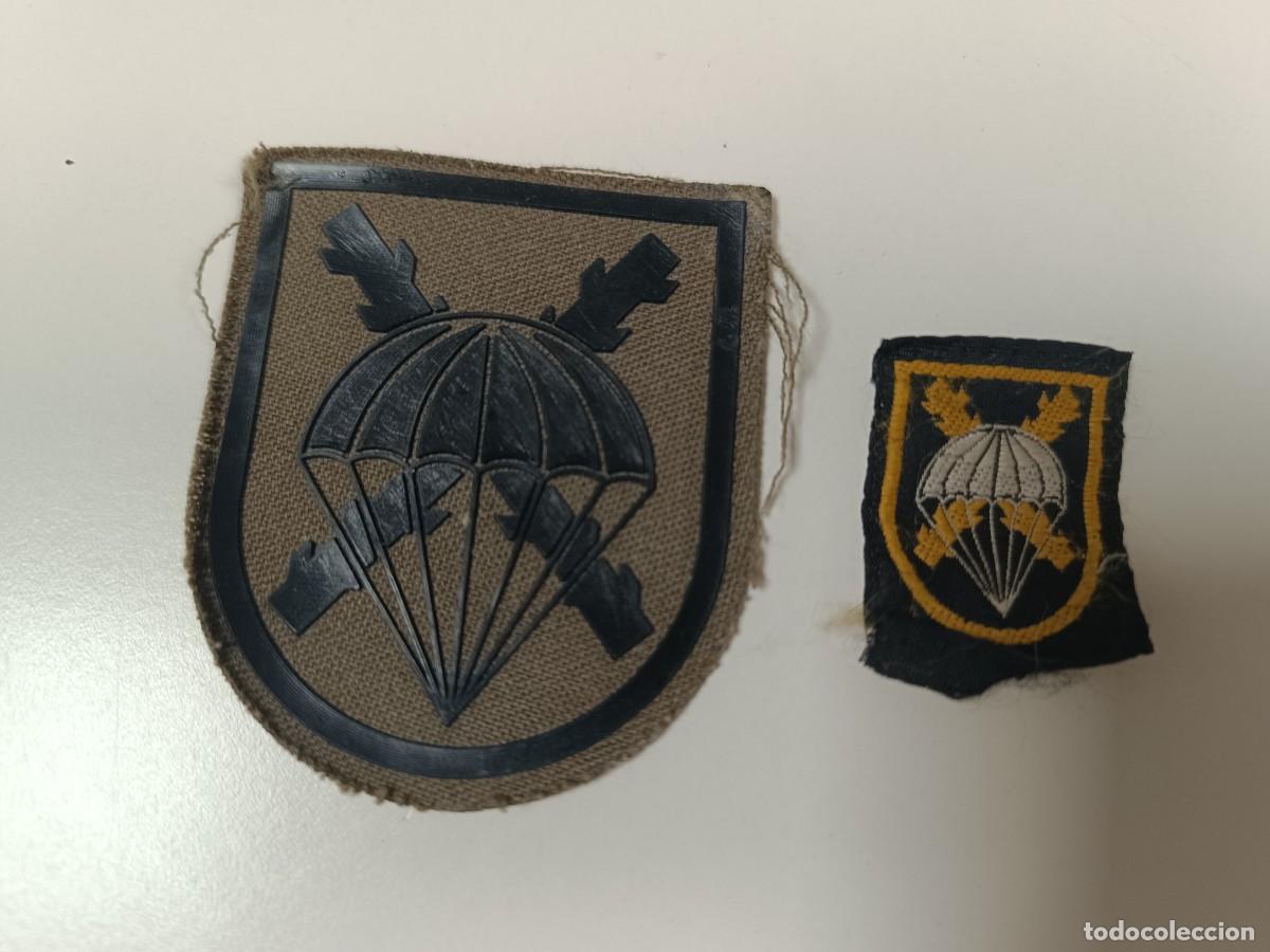 Militaria: PARCHE DE LA AGRUPACI&Oacute;N PARACAIDISTAS, DIFERENTES MODELOS