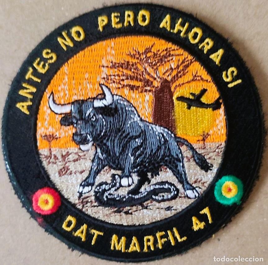 Militaria: PARCHE DEL EJ&Eacute;RCITO DEL AIRE. DESTACAMENTO MARF&Iacute;L. SENEGAL