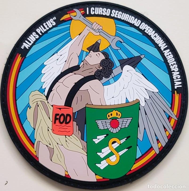 Militaria: PARCHE DEL EJ&Eacute;RCITO DEL AIRE. I CURSO SEGURIDAD OPERACIONAL AEROESPACIAL