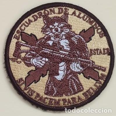 Militaria: PARCHE DEL EJ&Eacute;RCITO DEL AIRE. ESCUADR&Oacute;N DE ALUMNOS. ESCUELA DE T&Eacute;CNICAS AERONA&Uacute;TICAS (ESTAER)