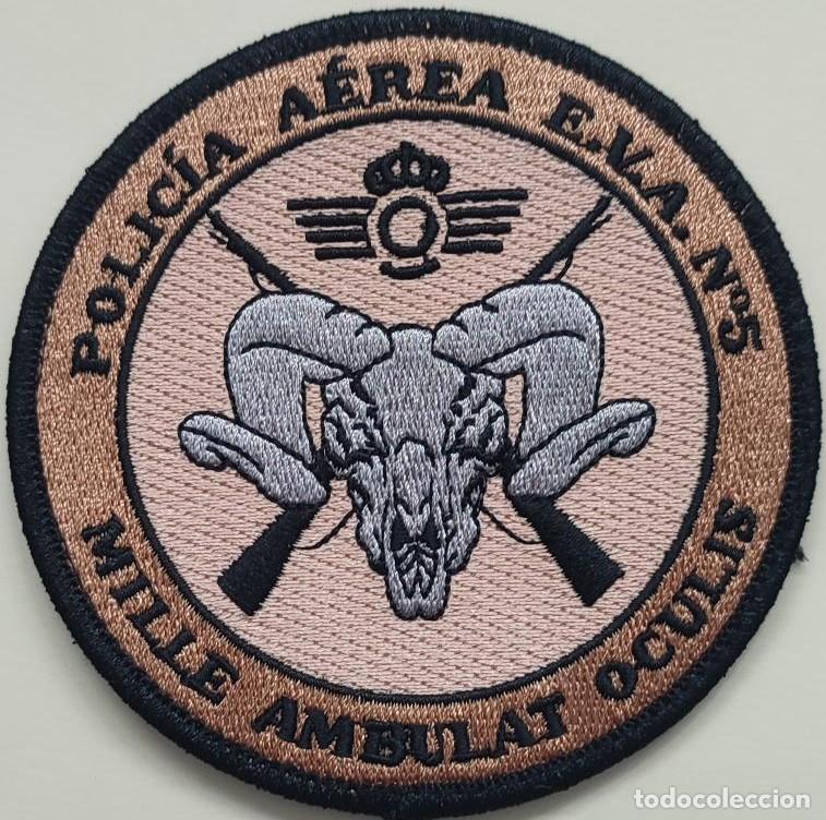 Militaria: PARCHE DEL EJ&Eacute;RCITO DEL AIRE. EVA 5. POLIC&Iacute;A A&Eacute;REA
