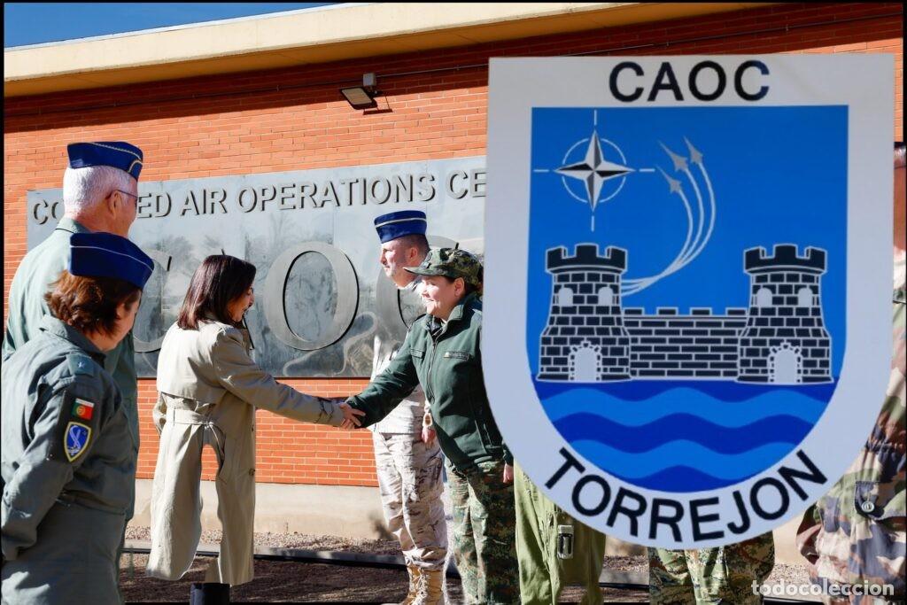 Militaria: PARCHE EJERCITO AIRE CAOC TJ NUEVO - Foto 2