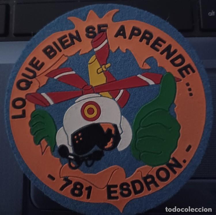 Militaria: PARCHE ANTIGUO EJERCITO AIRE ALA 78 SQN 781 NUEVO