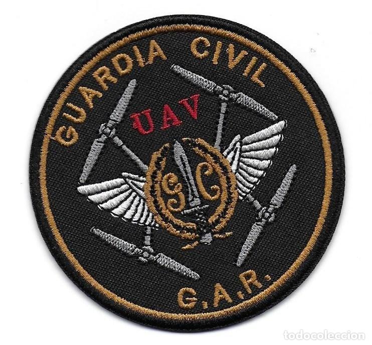 Militaria: parche POLICIA GUARDIA CIVIL UAV GAR