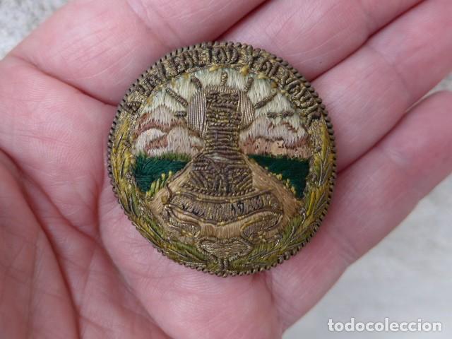 Militaria: ANTIGUO Y ESCASO DISTINTIVO REGIMIENTO TRANSMISIONES DE EL PARDO 1936/43 - GUERRA CIVIL - ORIGINAL