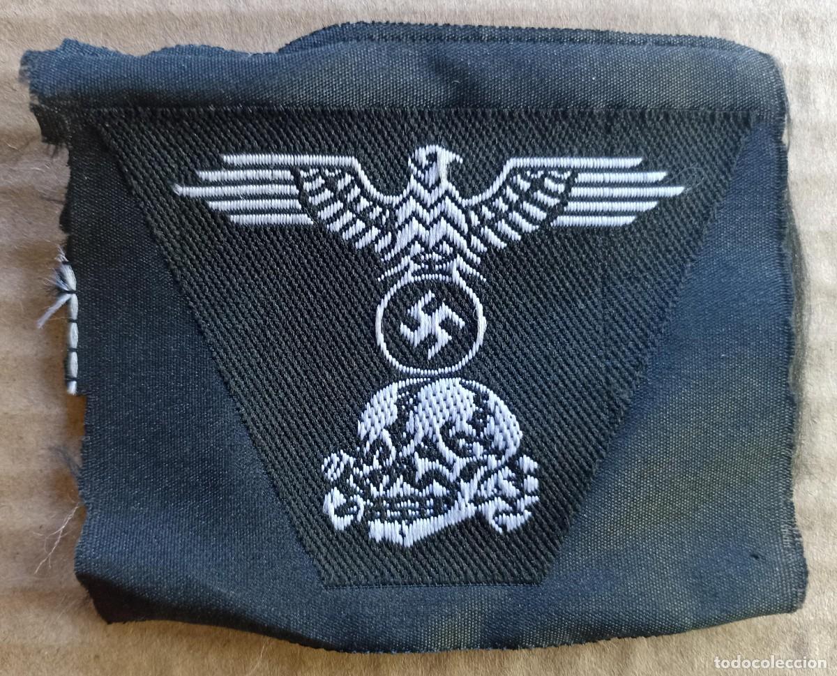 Militaria: &Aacute;guila insignia para gorra y pecho SS Totenkopf (III Reich Hitler- Nazi- Alemania) WWII