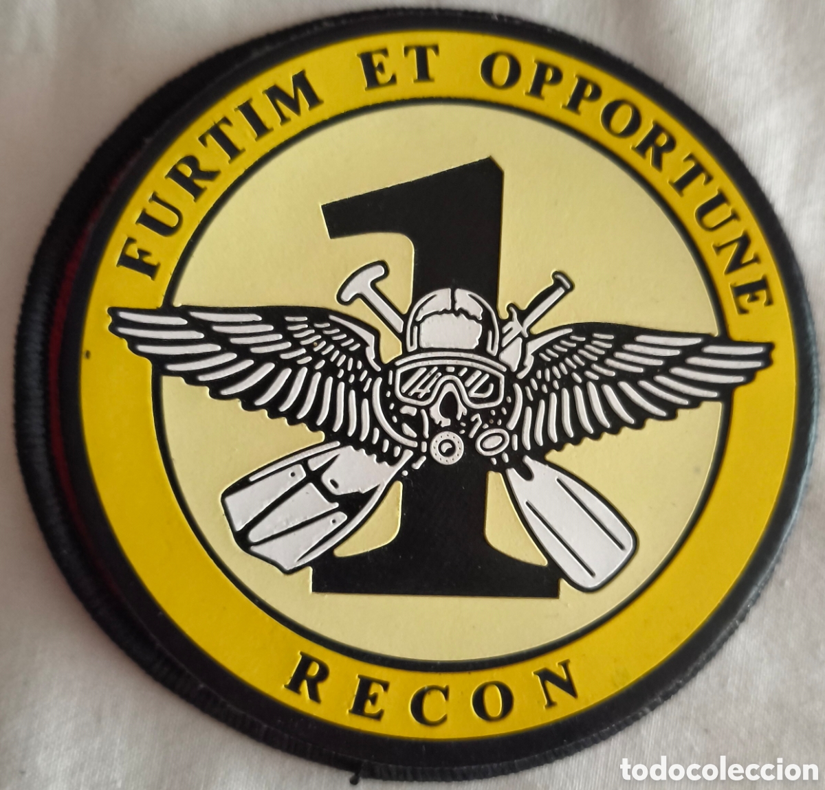 Militaria: PARCHE EMBLEMA DE BRAZO INYECTADO A COLOR RECONOCIMIENTO DEL TEAR INFANTER&Iacute;A DE MARINA