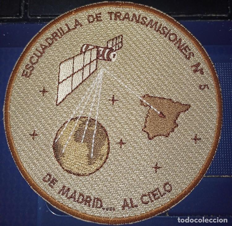 Militaria: PARCHE EJERCITO AIRE ESCUADRILLA TRANSMISIONES 5 NUEVO