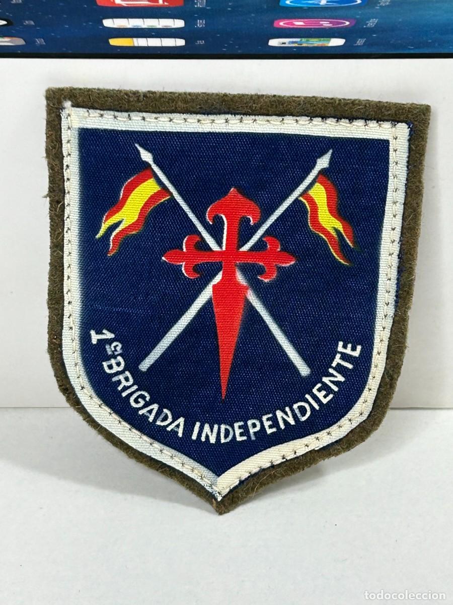 Militaria: ANTIGUO PARCHE CABALLER&Iacute;A 1&ordf; BRIGADA INDEPENDIENTE REGIMEN ANTERIOR