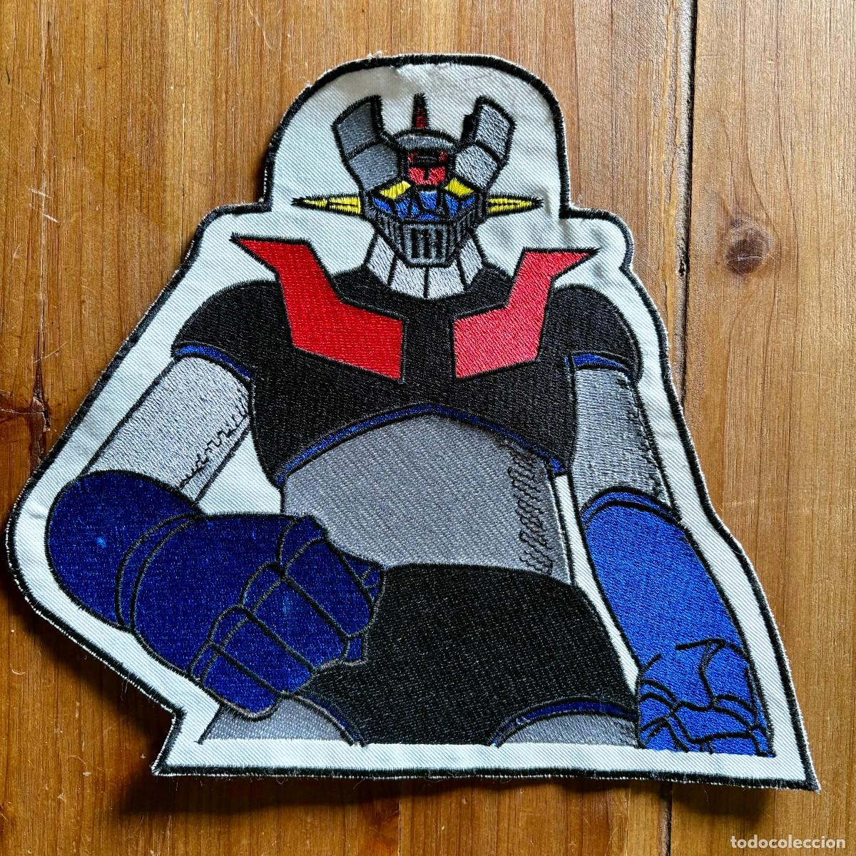 Militaria: PARCHE DE ESPALDA BORDADO NUEVO Y SIN USO MAZINGER Z MEDIDA 20X20 CMS. APROXIMADAMENTE