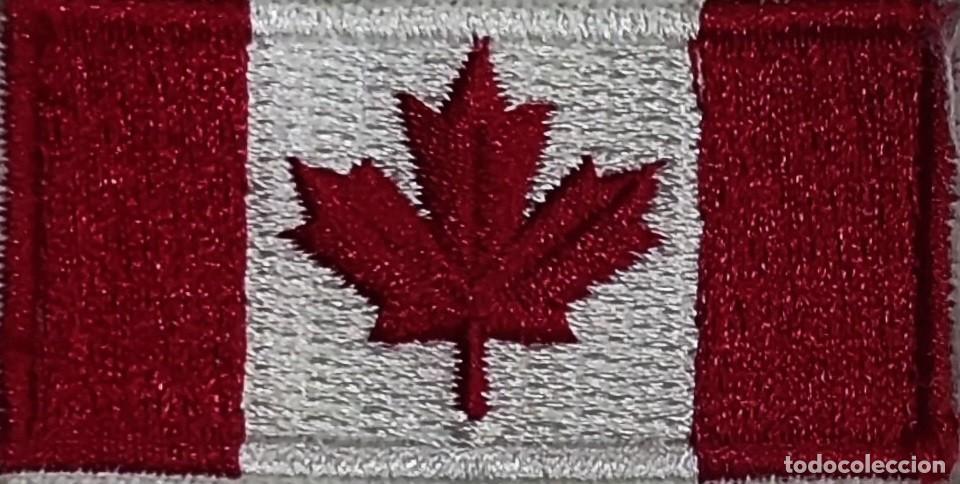 Militaria: Bandera de Canad&aacute;, para uniforme de faena