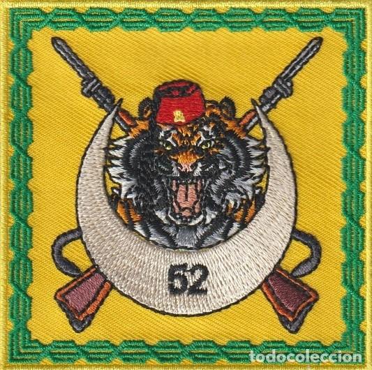 Militaria: Grupo de Regulares 52, 2&ordf; Compa&ntilde;&iacute;a (color y verde)