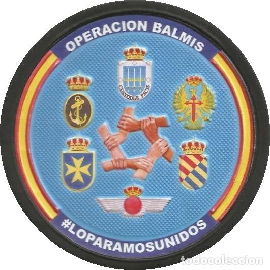 Militaria: Operaci&oacute;n &ldquo;Balmis&rdquo; (varios distintivos)