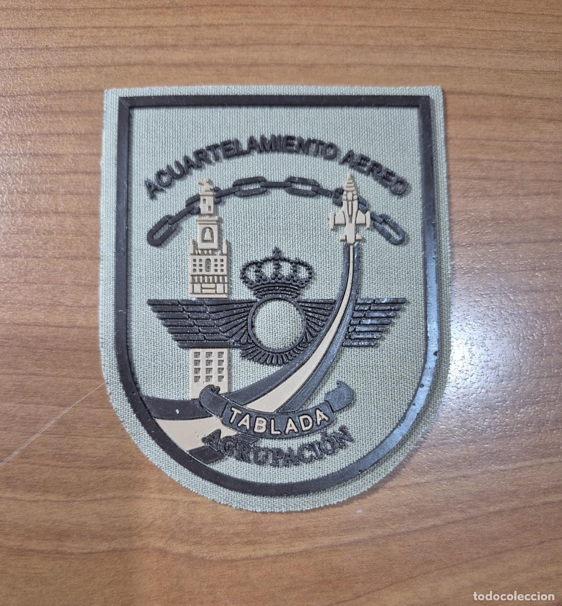 Militaria: Parche Acuartelamiento a&eacute;reo Tablada, Sevilla. &Aacute;rido
