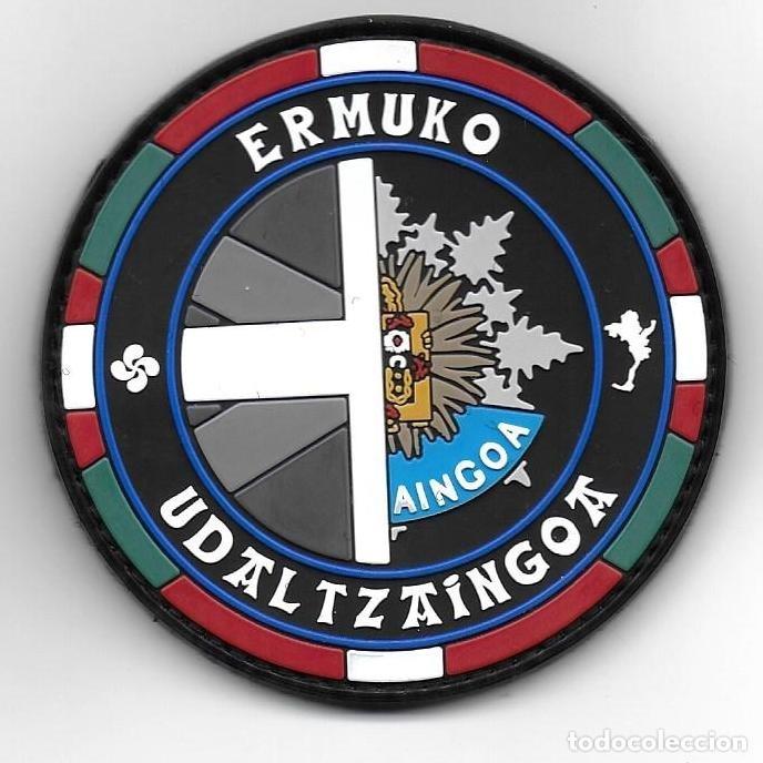 Militaria: parche POLICIA LOCAL ERMUA PAIS VASCO
