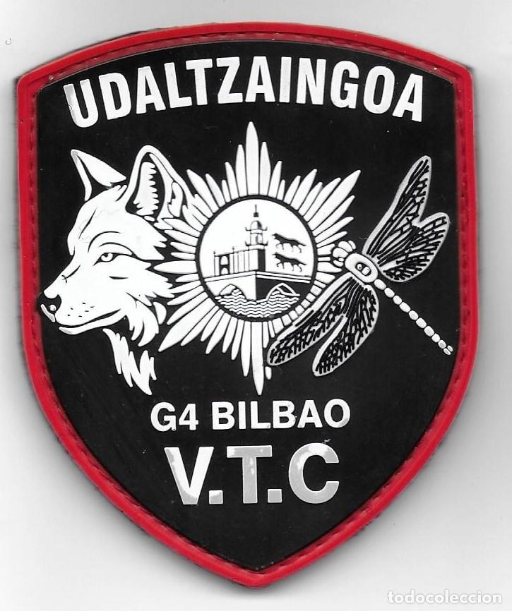 Militaria: parche POLICIA MUNICIPAL G4 BILBAO PAIS VASCO
