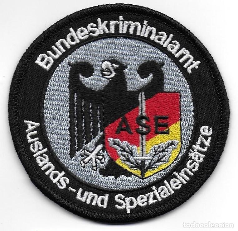 Militaria: parche POLICIA ALEMANIA ASE