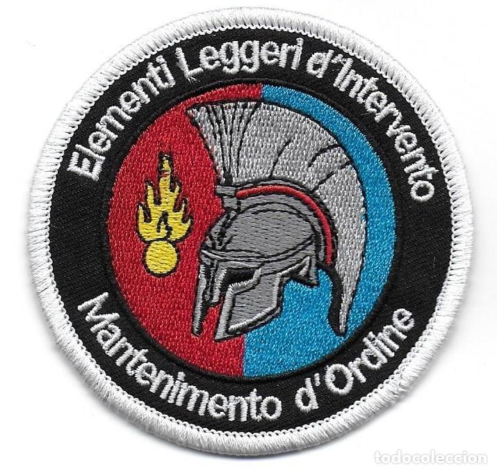 Militaria: parche POLICIA ITALIA INTERVENCION