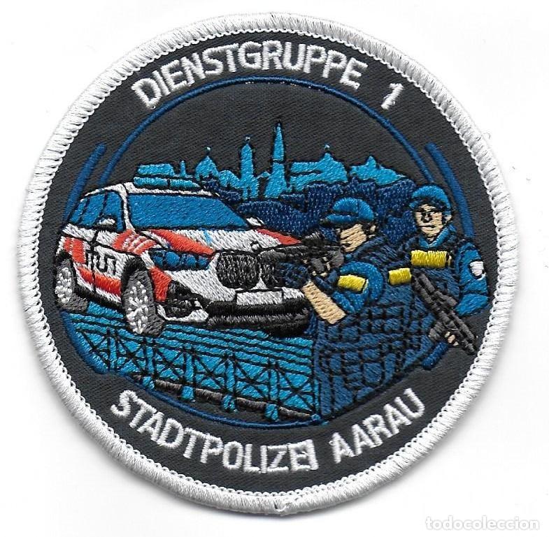 Militaria: parche POLICIA SUIZA AARAU